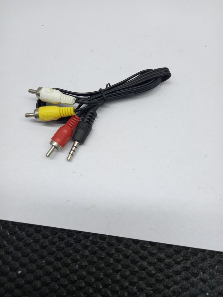 Cable AV 3.5mm a 3 RCA